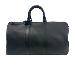 Keepall 50, Piel,Mono, Negro, 3, EO.16.3C.01.2F